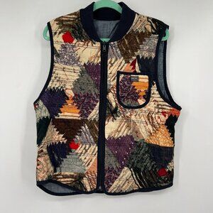 Ralph Lauren Denim & Supply Large Vest Jacket Southwestern Navajo Polo RRL Patch